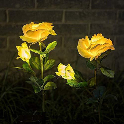 Solar Powered Rose String Lights