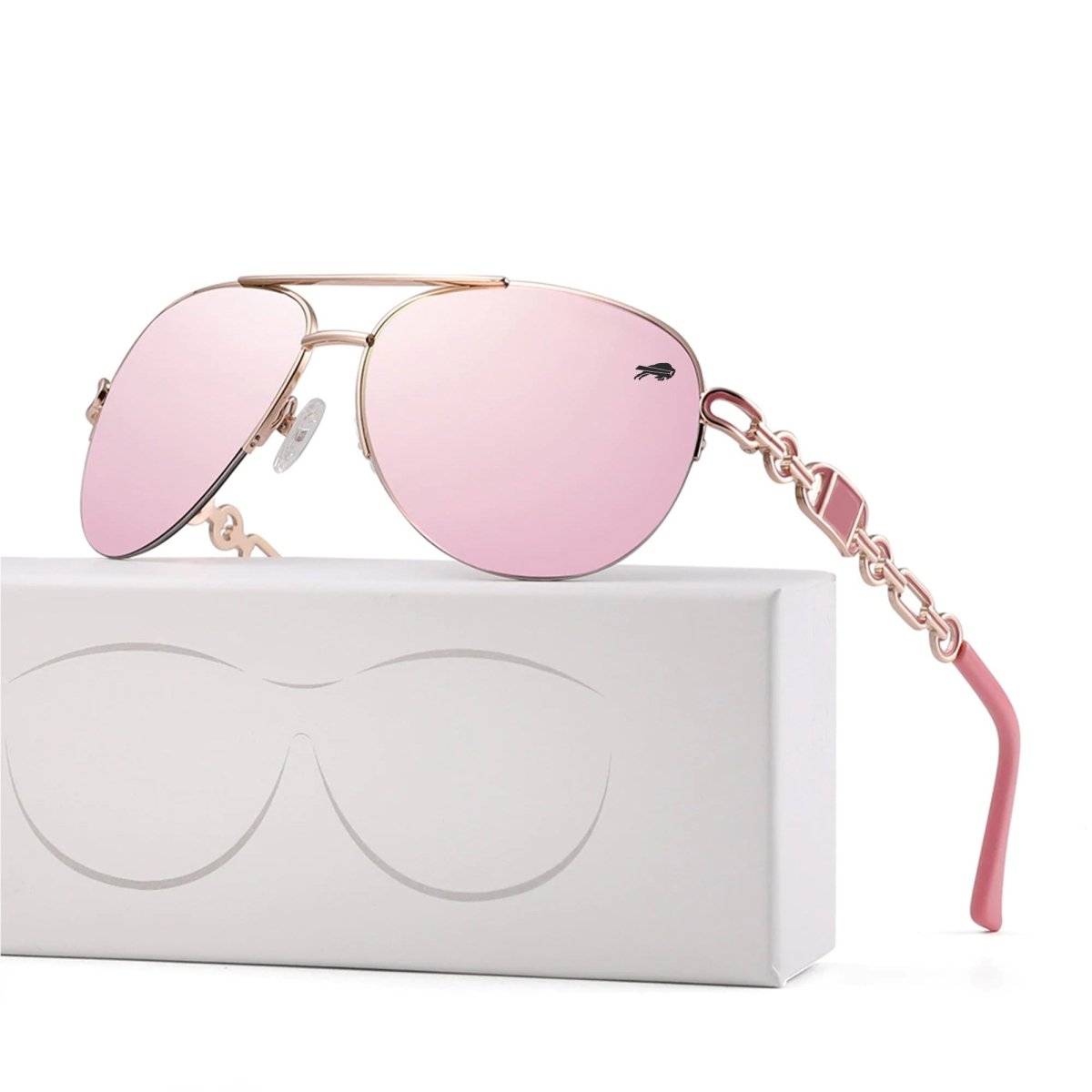 Trendy Women's Polarized Sunglasses with UV Protection - Yeezlab