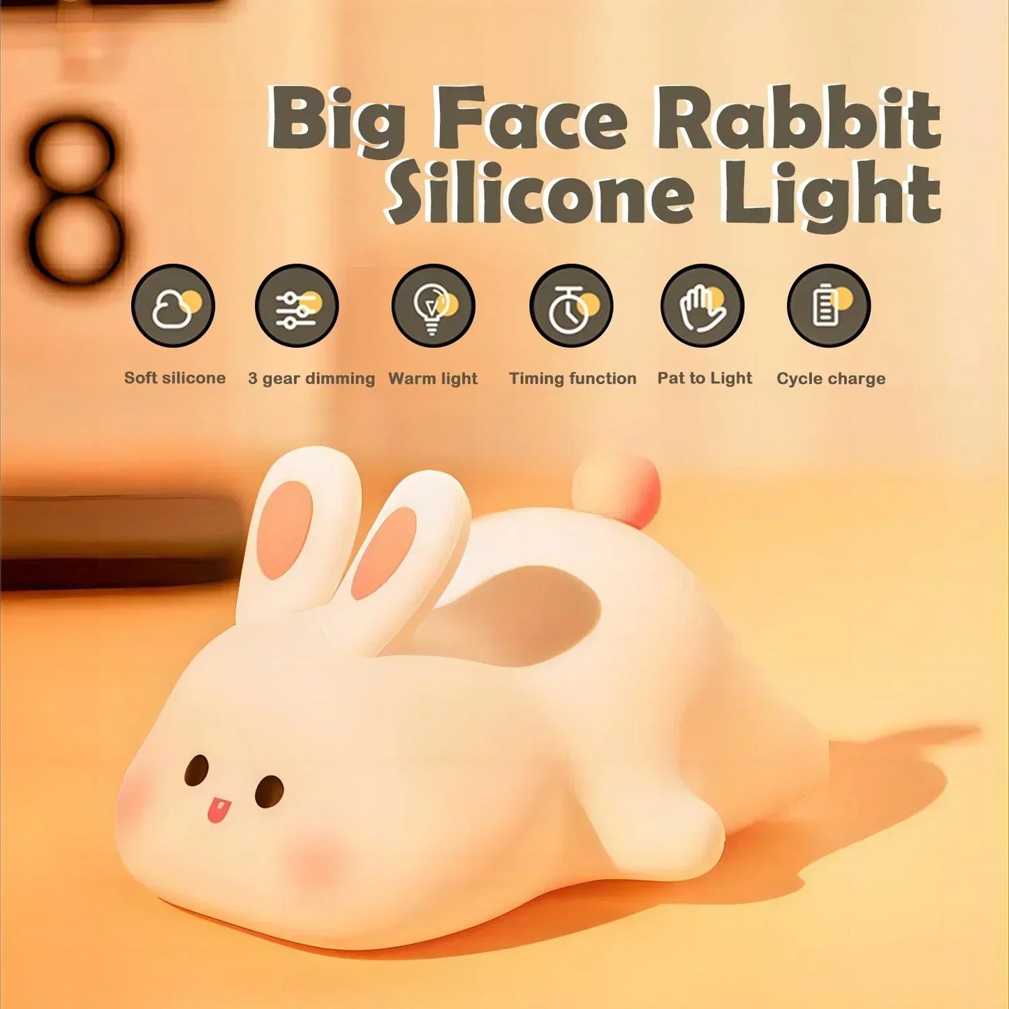 Calming LED Nursery Lamp