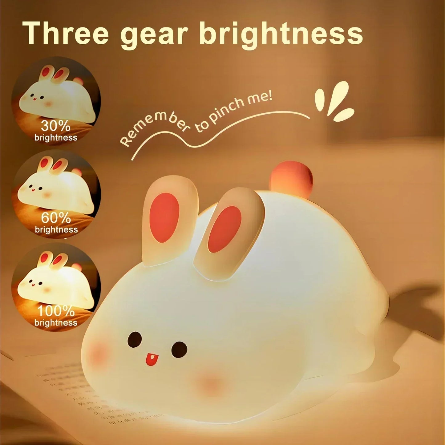 Calming LED Nursery Lamp