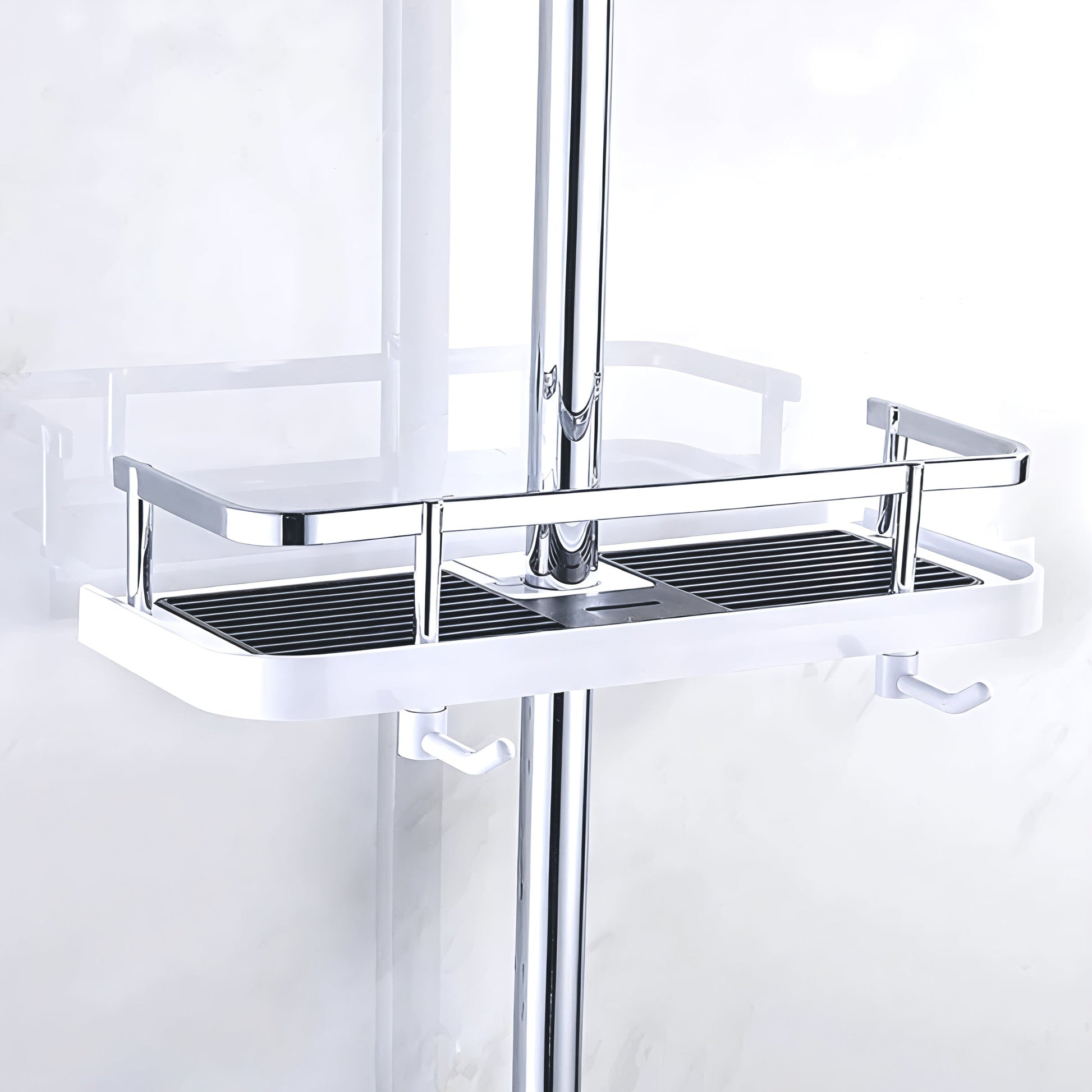 Stylish Bathroom Shelf Stainless Steel Storage Organizer - Yeezlab