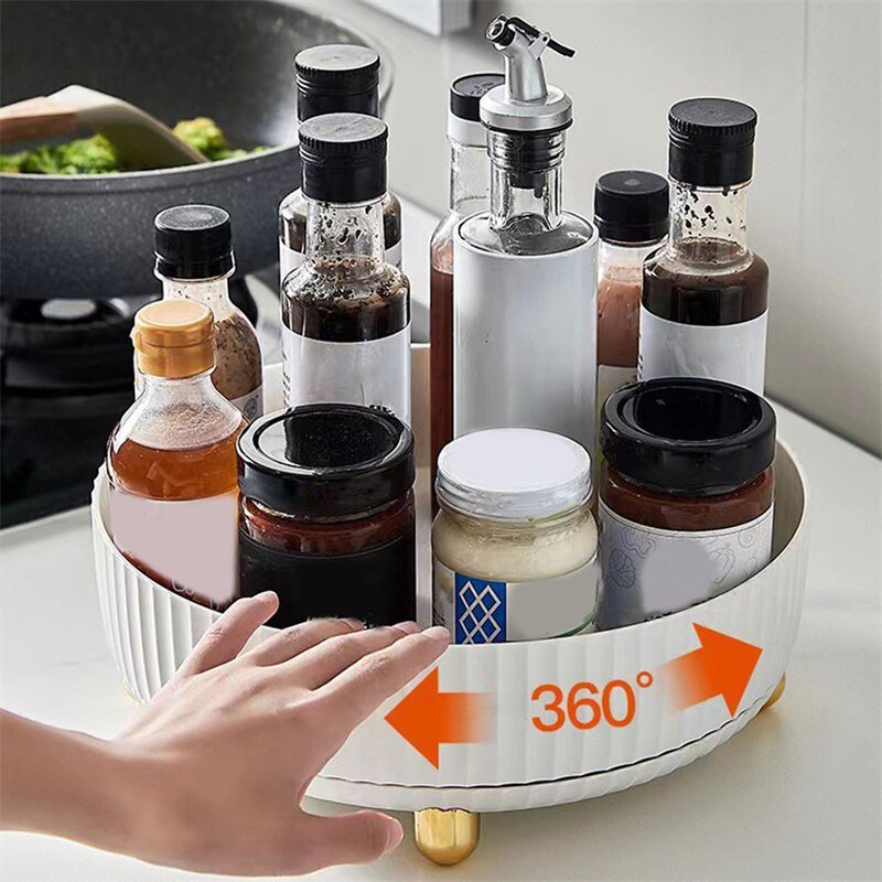 Rotating Kitchen Spice Rack Organizer - Yeezlab