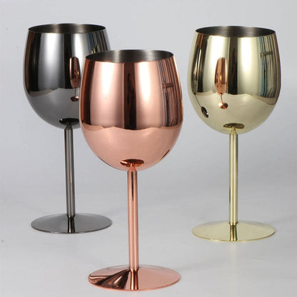 Premium 500ml Metal Wine Tumblers