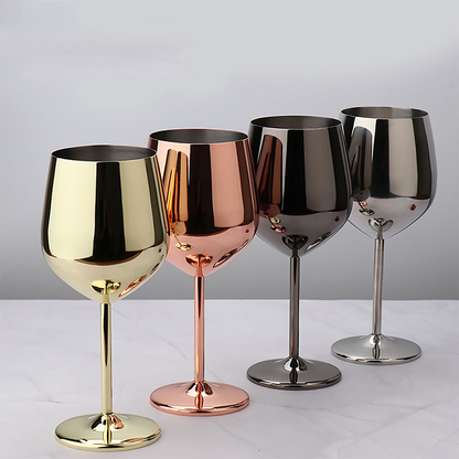 Premium 500ml Metal Wine Tumblers