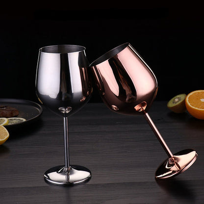 Premium 500ml Metal Wine Tumblers