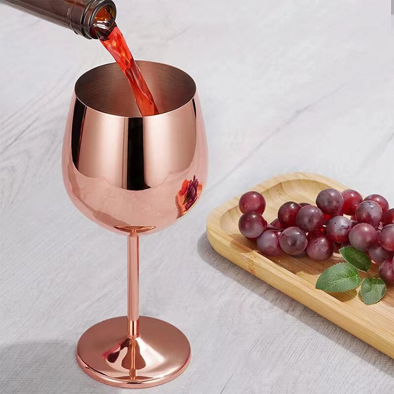 Premium 500ml Metal Wine Tumblers