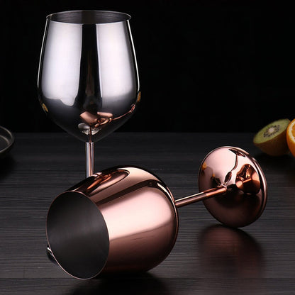 Premium 500ml Metal Wine Tumblers