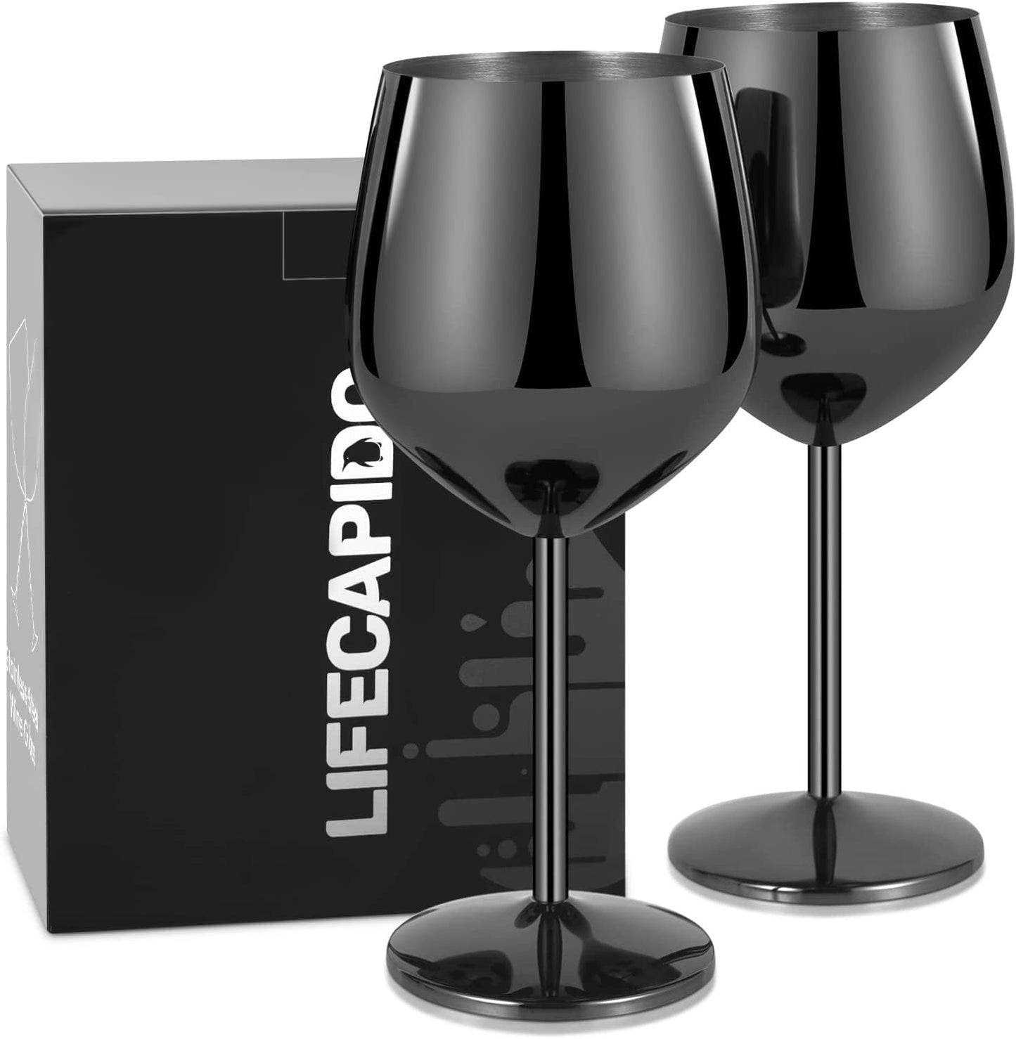 Premium 500ml Metal Wine Tumblers