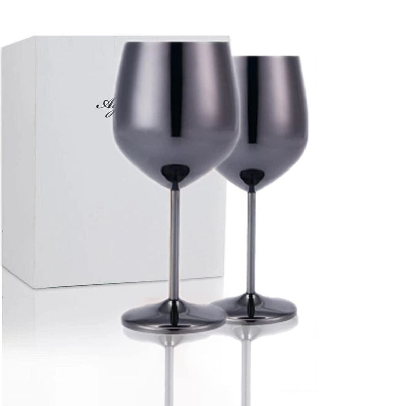 Premium 500ml Metal Wine Tumblers