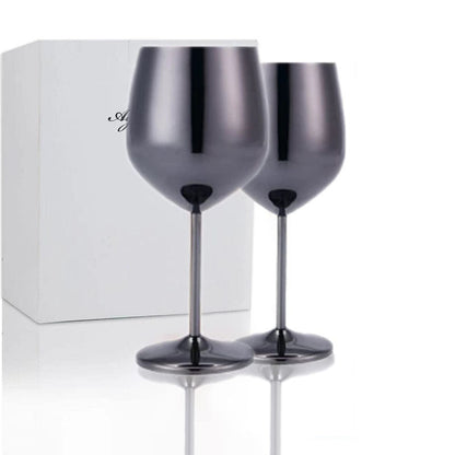 Premium 500ml Metal Wine Tumblers