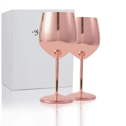 Premium 500ml Metal Wine Tumblers