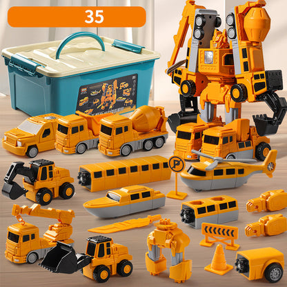 Magnetic Creative Building Blocks Set
