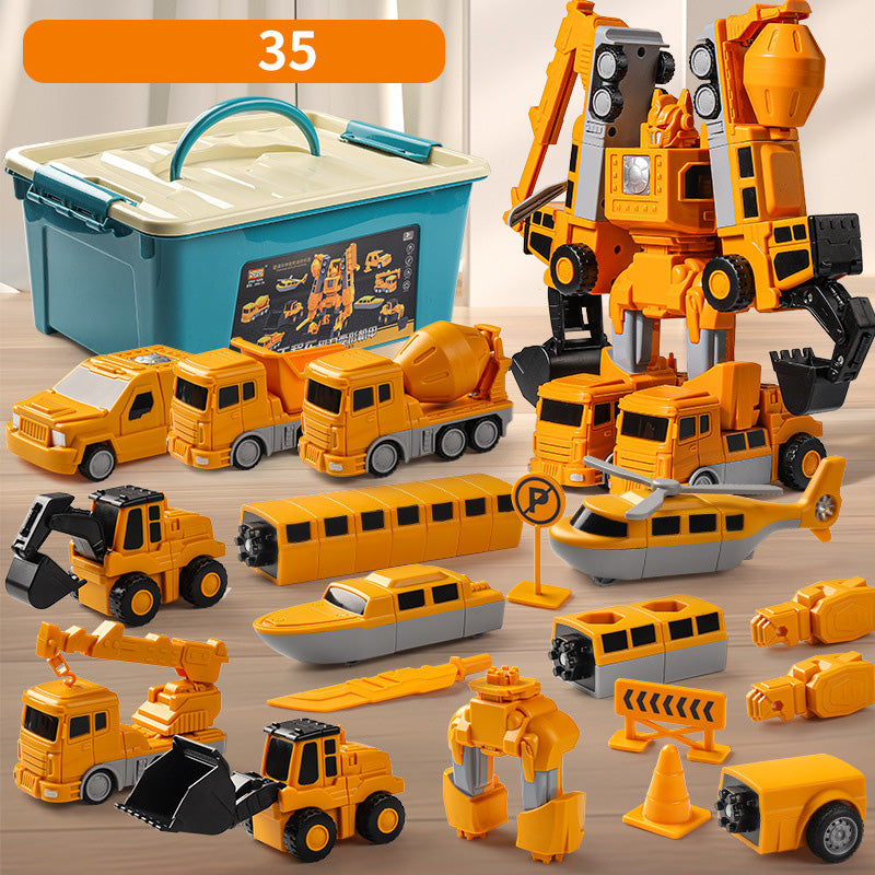 Magnetic Creative Building Blocks Set
