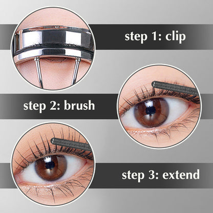 Easy Use 3D Metal Eyelash Curler Waterproof Mascara
