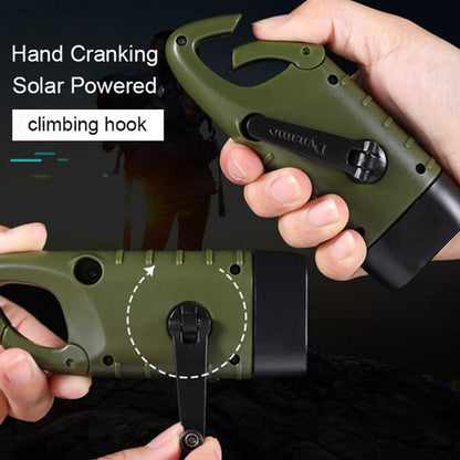 Compact Solar Powered LED Flashlight
