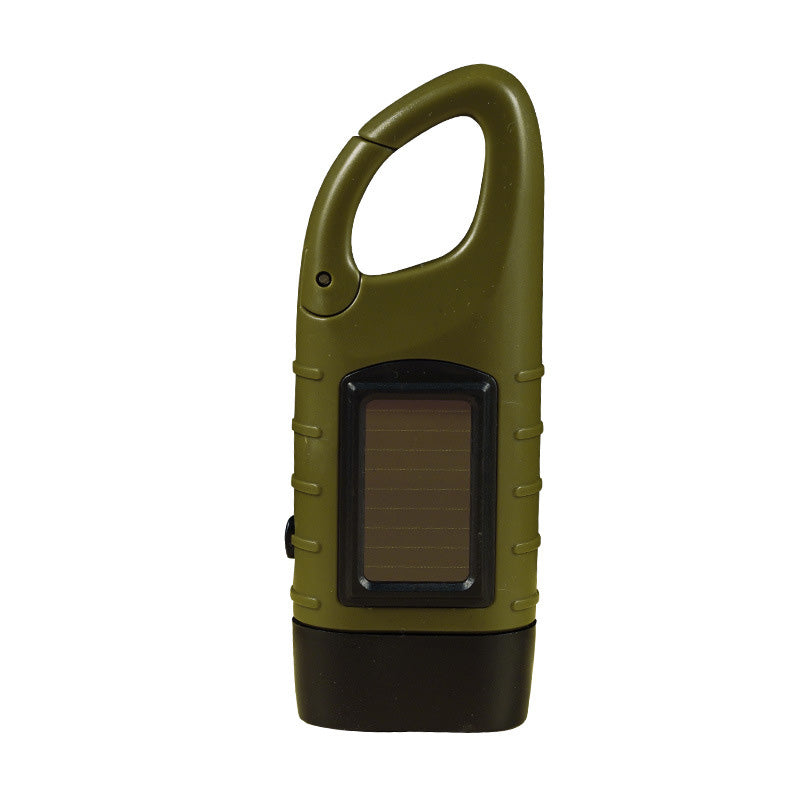 Compact Solar Powered LED Flashlight