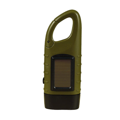 Compact Solar Powered LED Flashlight