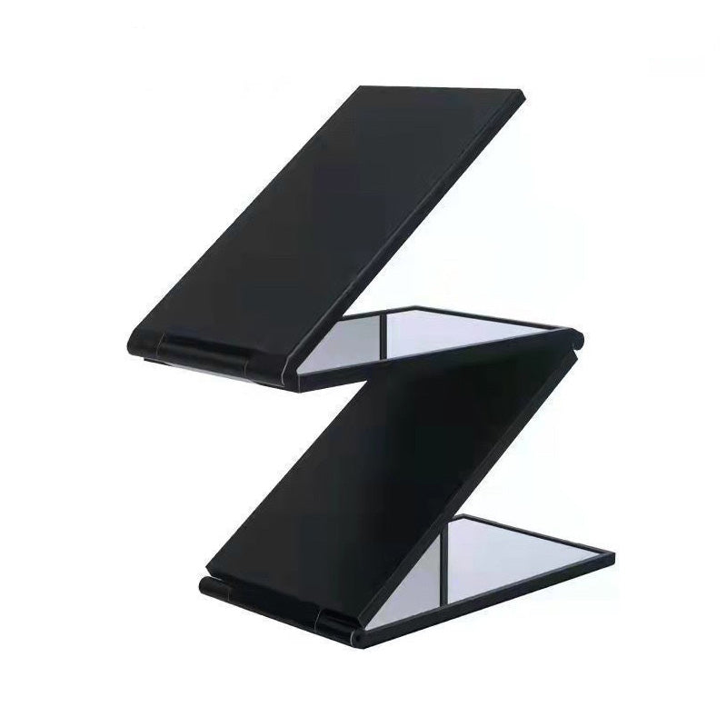 Portable 3 Way Folding Mirror for Easy Haircutting