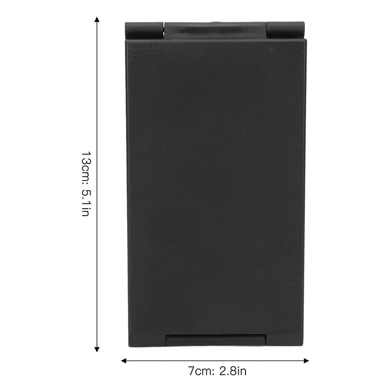 Portable 3 Way Folding Mirror for Easy Haircutting