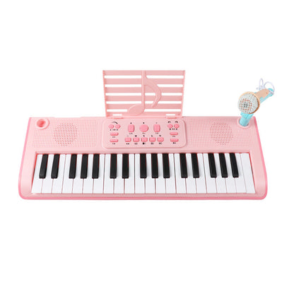 Kids Portable 37-Key Piano Keyboard with Mic - Yeezlab