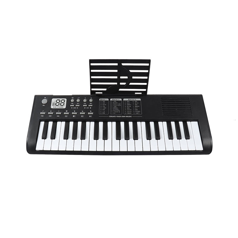 Kids Portable 37-Key Piano Keyboard with Mic