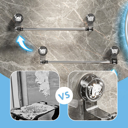 Sticky Bathroom Towel Holder with Suction Cup