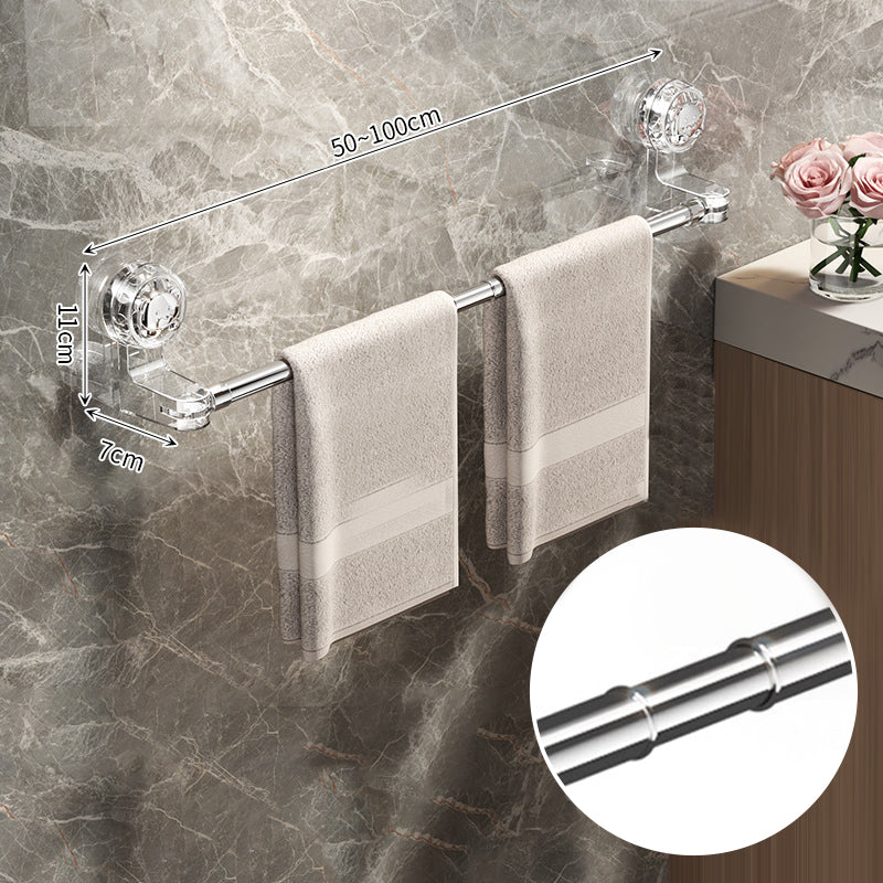 Sticky Bathroom Towel Holder with Suction Cup