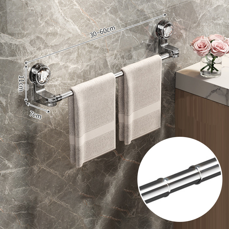 Sticky Bathroom Towel Holder with Suction Cup