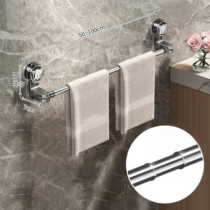 Sticky Bathroom Towel Holder with Suction Cup