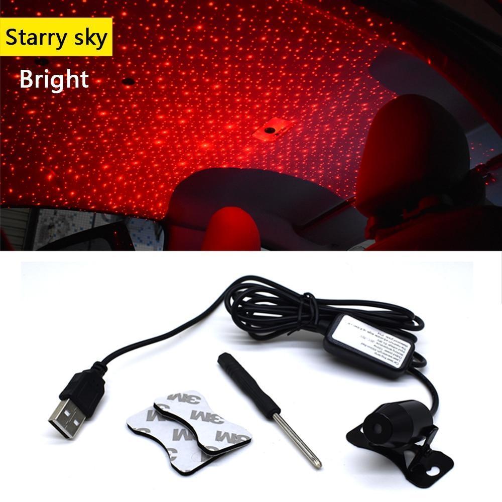 Colorful Night Sky LED Car Lamp - Yeezlab