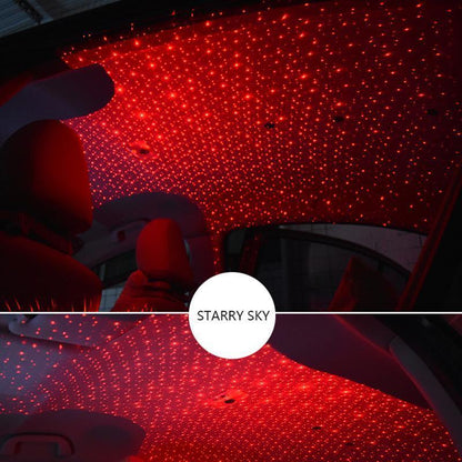 Colorful Night Sky LED Car Lamp