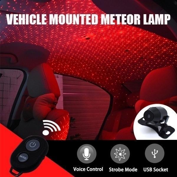 Colorful Night Sky LED Car Lamp