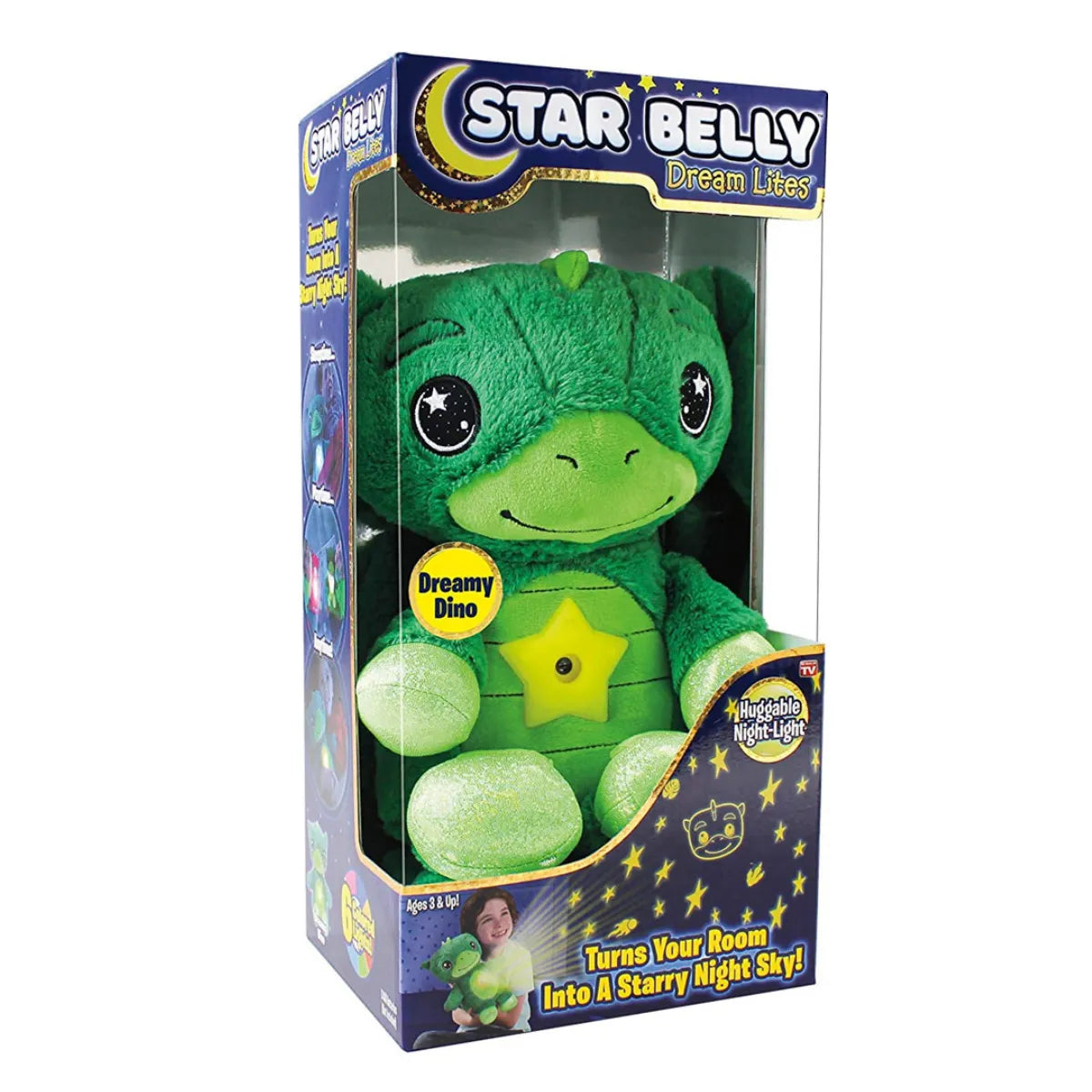 Colorful Star Night Light Projector for Kids Bedroom