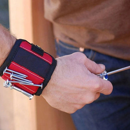 Strong Magnetic Wristband - Portable Tool For Screw, Nail, Nut, Bolt, and Drill Bit - Yeezlab
