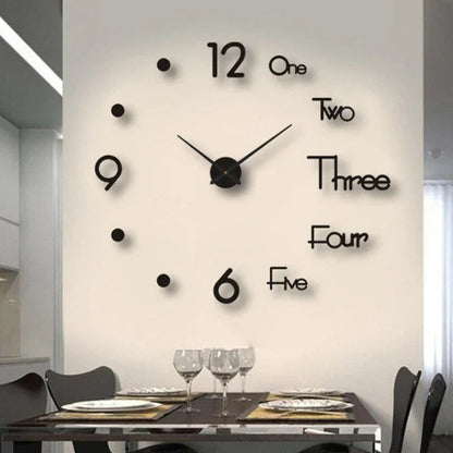 Stylish Big Round Wall Clock