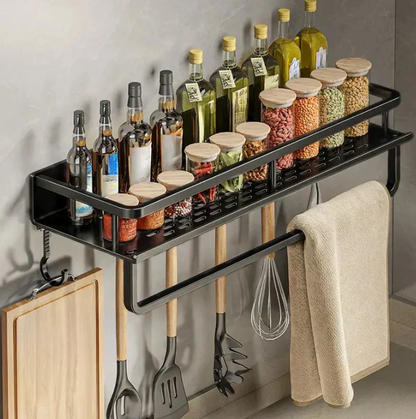 Space Saving Kitchen Shelf Storage Tower Rack