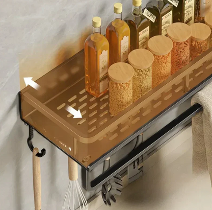 Space Saving Kitchen Shelf Storage Tower Rack
