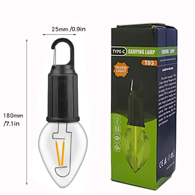 Portable LED Camping Lantern Light