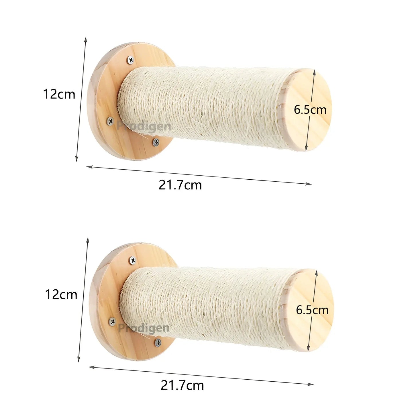 Cat Tower Wall Shelf with Scratch Pad