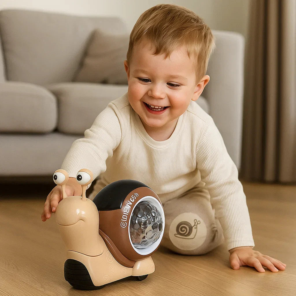 Colorful Musical Snail Toy - Yeezlab