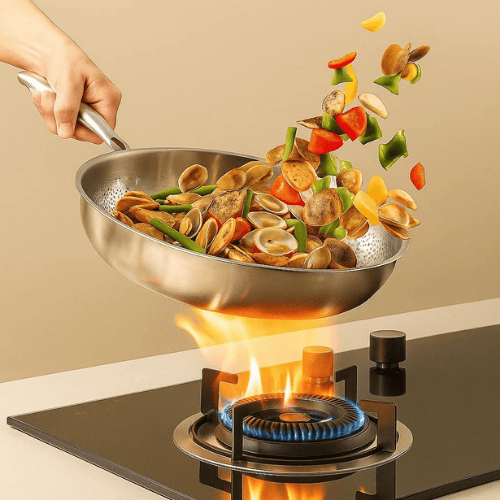 Top Grade Titanium Frying Pan for All Cooktops