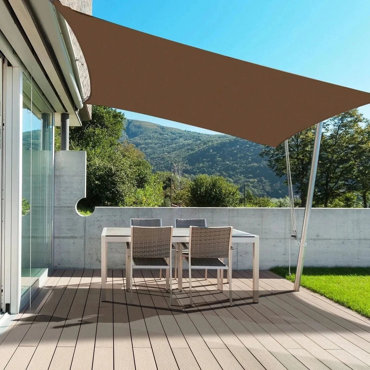 Compact Waterproof Sun Shelter Awning