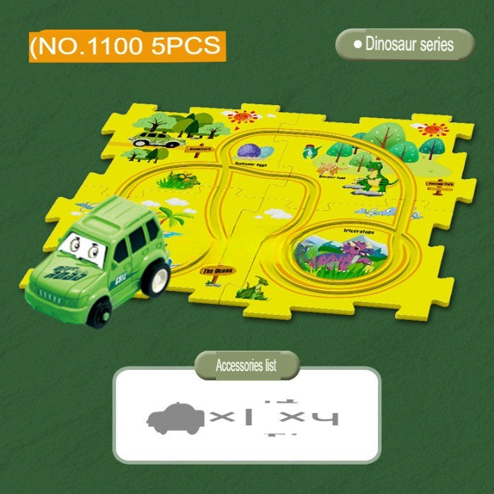 Fast Electric Racing Track Car Kit - Yeezlab