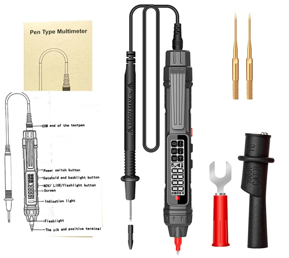 Accurate Digital Multimeter Tester with Auto Ranging