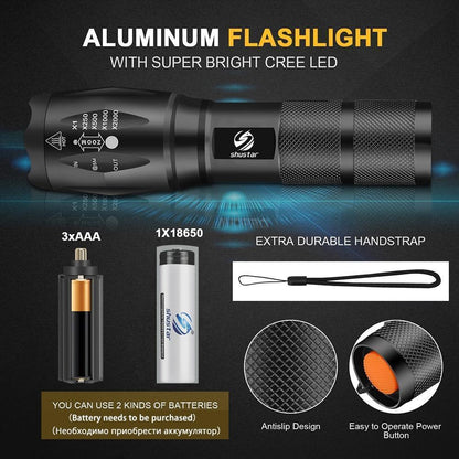 Super Bright LED Torch - Yeezlab