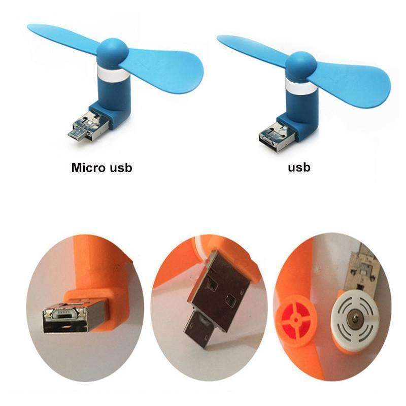 Portable Mini USB Desk Cooling Fan