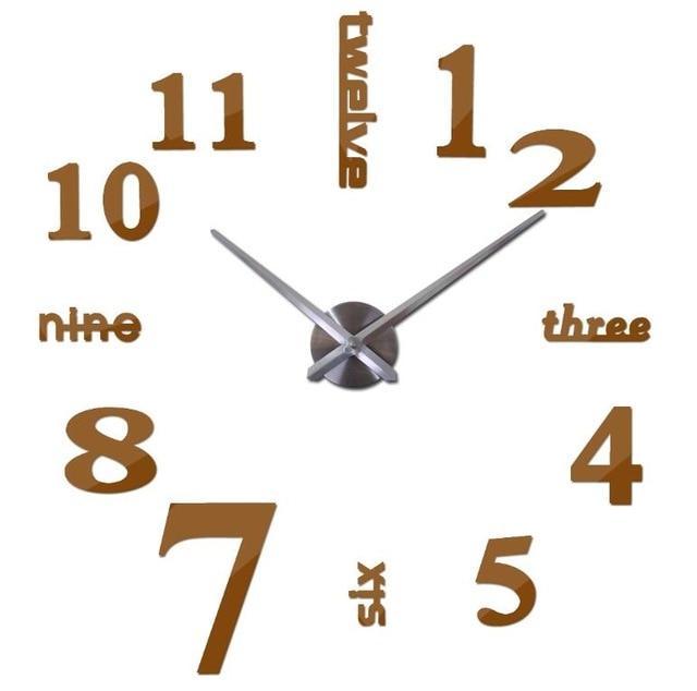 Modern Quartz Wall Timepiece