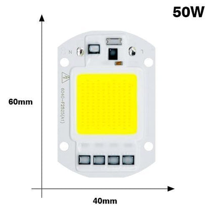 Bright Outdoor LED Security Flood Light 10-50W Waterproof