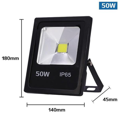 Bright Outdoor LED Security Flood Light 10-50W Waterproof