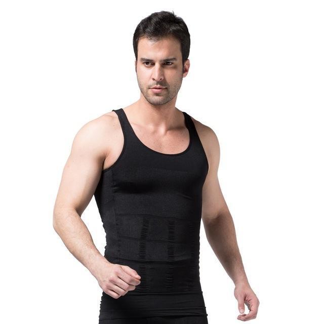 Men's Slim Fit Shapewear Compression Vest Underwear